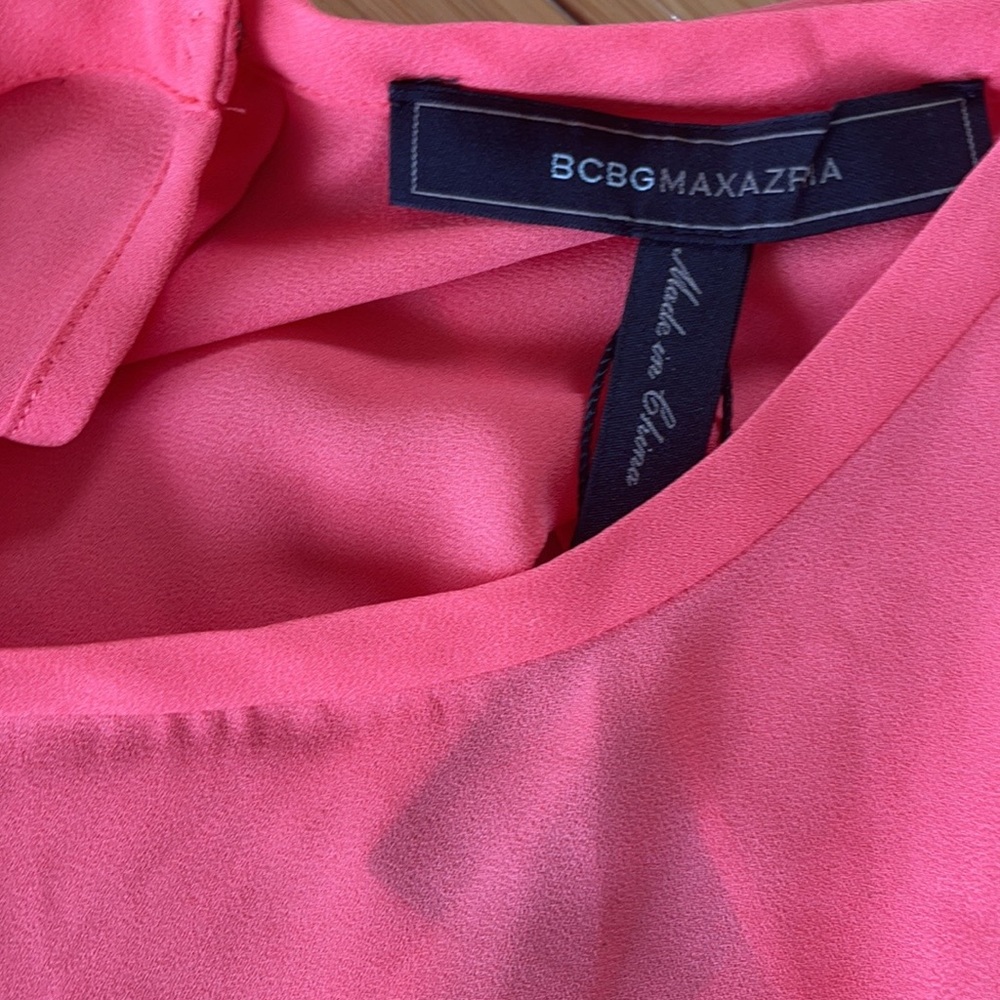 BCBG ORANGE SHERBET TOP